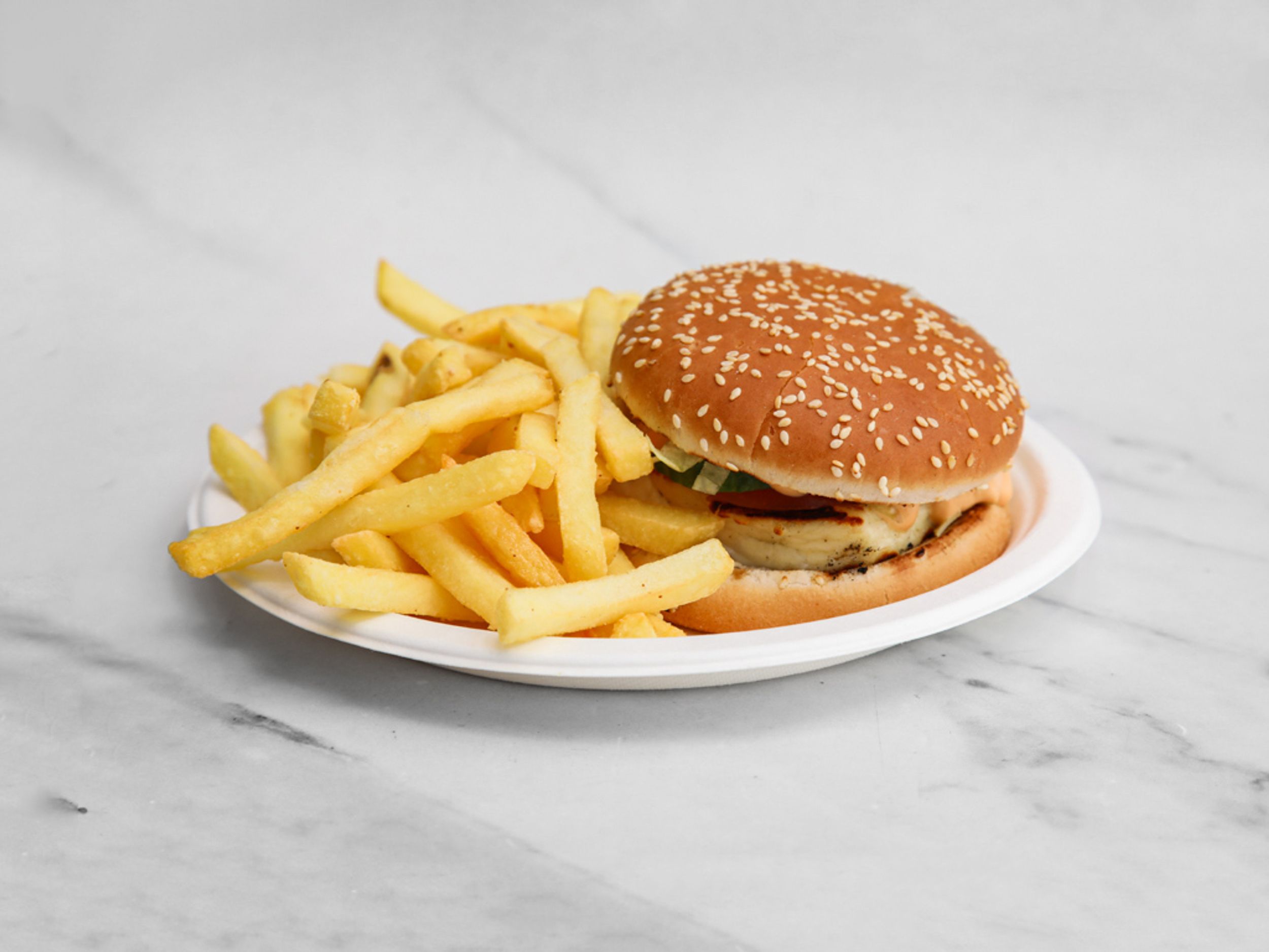 Halloumi Burger