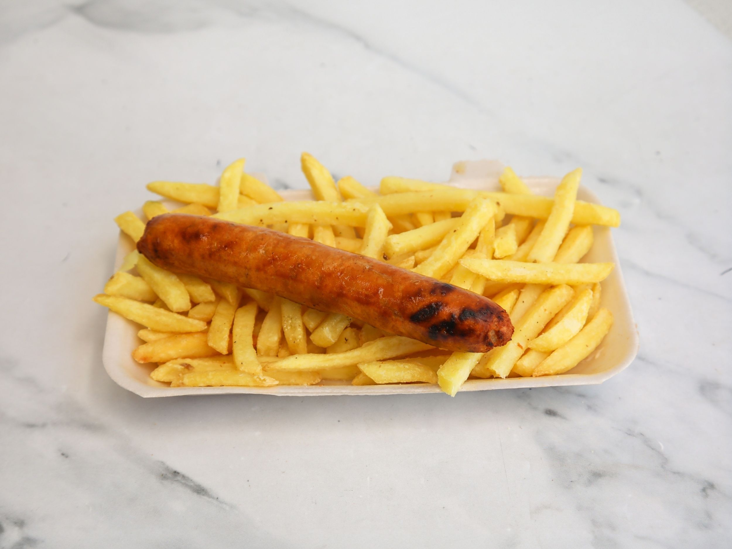 Sausage With Fries